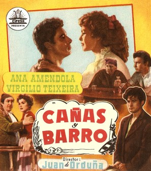 Ca&ntilde;as y barro - Spanish Movie Poster (thumbnail)