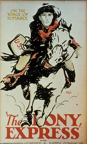 The Pony Express Poster