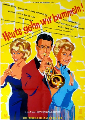 Heute gehn wir bummeln - German Movie Poster (thumbnail)
