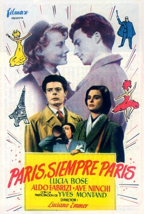 Parigi &egrave; sempre Parigi - Spanish Movie Poster (thumbnail)