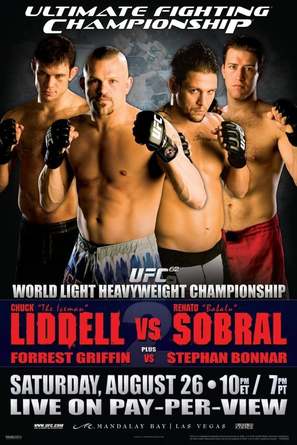 UFC 62: Liddell vs. Sobral - Movie Poster (thumbnail)