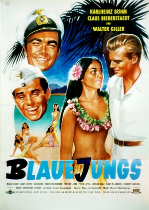 Blaue Jungs - German Movie Poster (thumbnail)