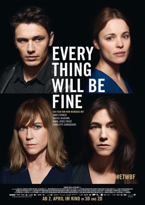 Every Thing Will Be Fine - German Movie Poster (thumbnail)