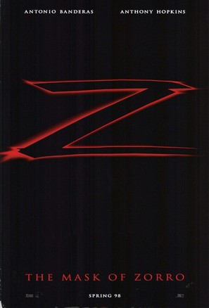The Mask Of Zorro - Advance movie poster (thumbnail)