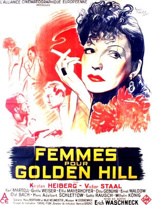 Frauen f&uuml;r Golden Hill - French Movie Poster (thumbnail)