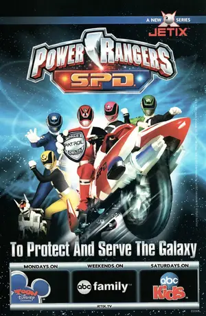"Power Rangers S.P.D." Poster