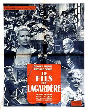 Il figlio di Lagard&egrave;re - French Movie Poster (thumbnail)