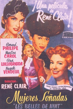 Les belles de nuit - Spanish Movie Poster (thumbnail)