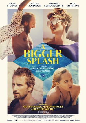 A Bigger Splash - Dutch Movie Poster (thumbnail)
