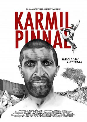 Karmil pinnal - Estonian Movie Poster (thumbnail)