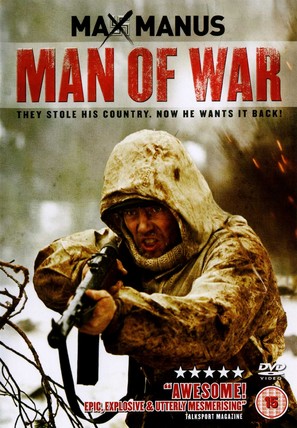 Max Manus - British DVD movie cover (thumbnail)
