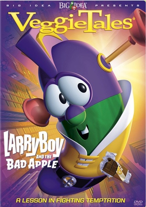 VeggieTales: Larry-Boy and the Bad Apple - DVD movie cover (thumbnail)