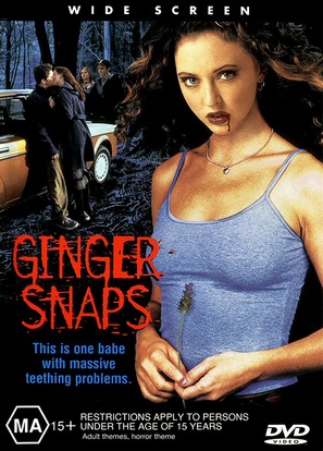 Ginger Snaps - Australian DVD movie cover (thumbnail)