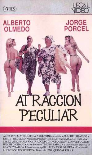 Atracci&oacute;n peculiar - Argentinian VHS movie cover (thumbnail)