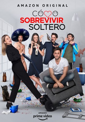 &quot;C&oacute;mo Sobrevivir Soltero&quot; - Mexican Movie Poster (thumbnail)