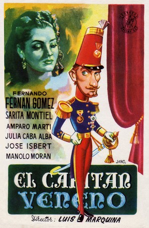 El capit&aacute;n Veneno - Spanish Movie Poster (thumbnail)