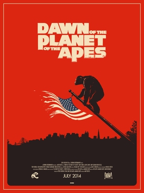 Dawn of the Planet of the Apes - Movie Poster (thumbnail)