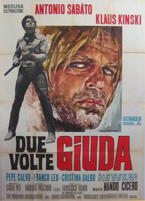 Due volte Giuda - Italian Movie Poster (thumbnail)