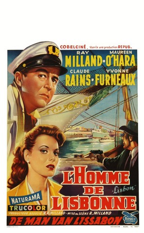 Lisbon - Belgian Movie Poster (thumbnail)