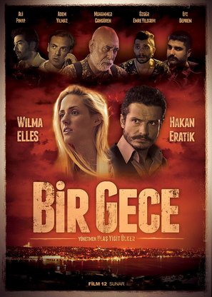 Bir Gece - Turkish Movie Poster (thumbnail)