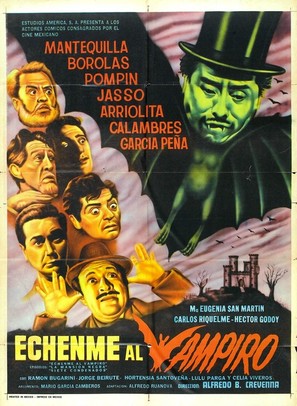 &Eacute;chenme al vampiro - Mexican Movie Poster (thumbnail)