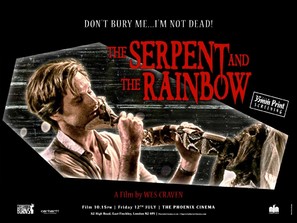 The Serpent and the Rainbow - British Re-release movie poster (thumbnail)