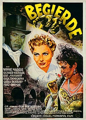 Begierde - German Movie Poster (thumbnail)