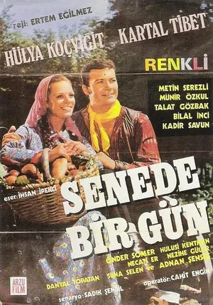 Senede bir g&uuml;n - Turkish Movie Poster (thumbnail)