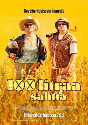 100 litraa sahtia Poster