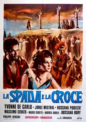 La spada e la croce - Italian Movie Poster (thumbnail)