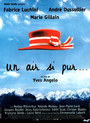 Un air si pur... - French Movie Poster (thumbnail)