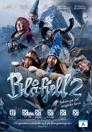 Bl&aring;fjell 2 - Jakten p&aring; det magiske horn - Norwegian DVD movie cover (thumbnail)