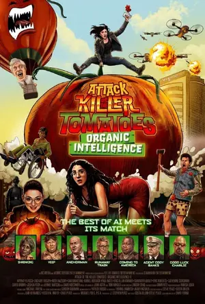 Attack of the Killer Tomatoes: Organic Intelligence Poster