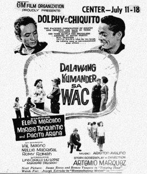Dalawang kumander sa WAC - Philippine Movie Poster (thumbnail)