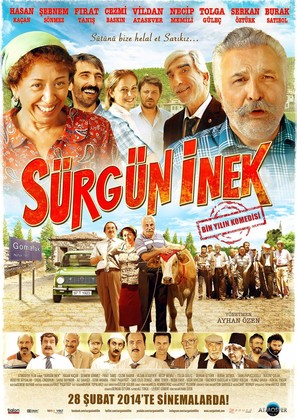 S&uuml;rg&uuml;n Inek - Turkish Movie Poster (thumbnail)