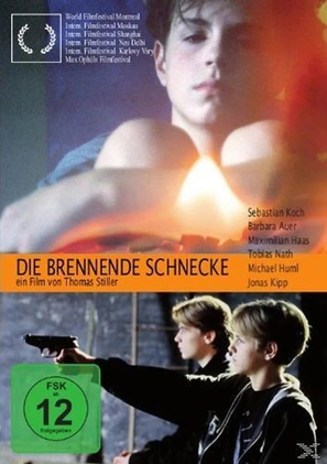 Die brennende Schnecke - German Movie Cover (thumbnail)
