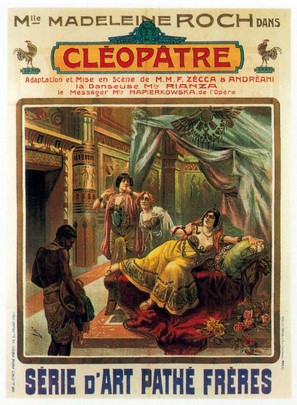 Cl&eacute;op&acirc;tre - French Movie Poster (thumbnail)