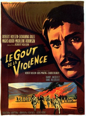 Le go&ucirc;t de la violence - French Movie Poster (thumbnail)