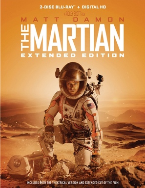 The Martian - Blu-Ray movie cover (thumbnail)