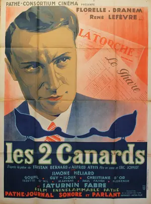 Les deux canards Poster