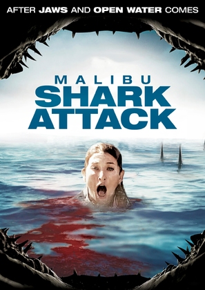 Malibu Shark Attack - Swedish DVD movie cover (thumbnail)