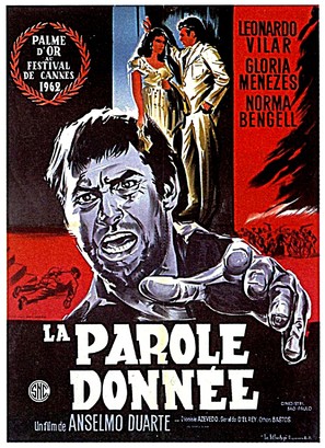 O Pagador de Promessas - French Movie Poster (thumbnail)