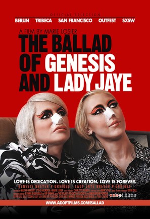The Ballad of Genesis and Lady Jaye - Movie Poster (thumbnail)
