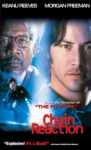 Chain Reaction - VHS movie cover (thumbnail)