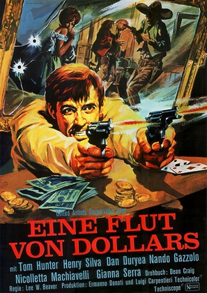 Fiume di dollari, Un - German Movie Poster (thumbnail)