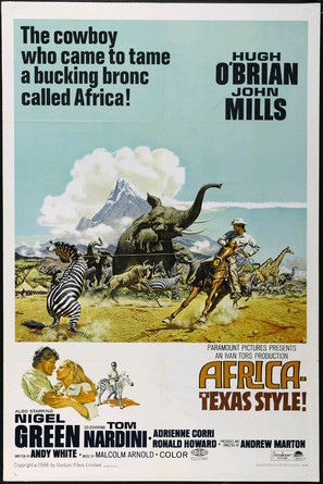 Africa - Texas Style! - Theatrical movie poster (thumbnail)