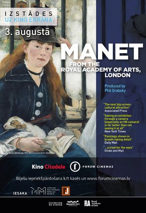 Exhibition on Screen: Manet - Portraying Life - Latvian Movie Poster (thumbnail)