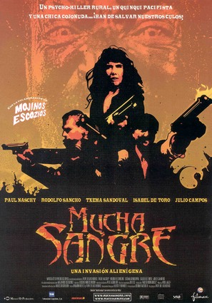 Mucha sangre - Spanish poster (thumbnail)