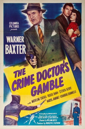 Crime Doctor&#039;s Gamble - Movie Poster (thumbnail)