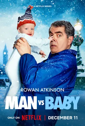 "Man Vs Baby" Poster